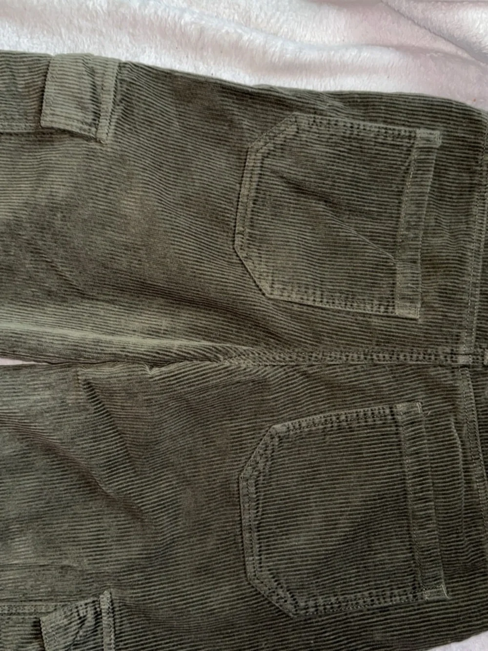 Men's Olive Corduroy Pants